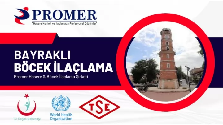 Bayraklı böcek ilaçlama