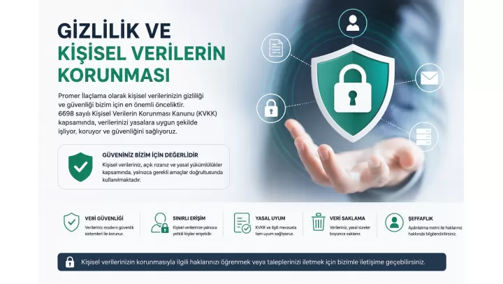 Gizlilik ve Kişisel Verilerin Korunması - Promer İlaçlama Şirketi