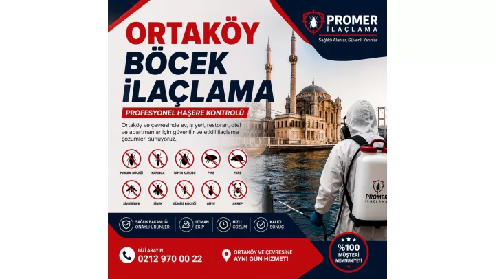 Ortaköy Böcek İlaçlama 