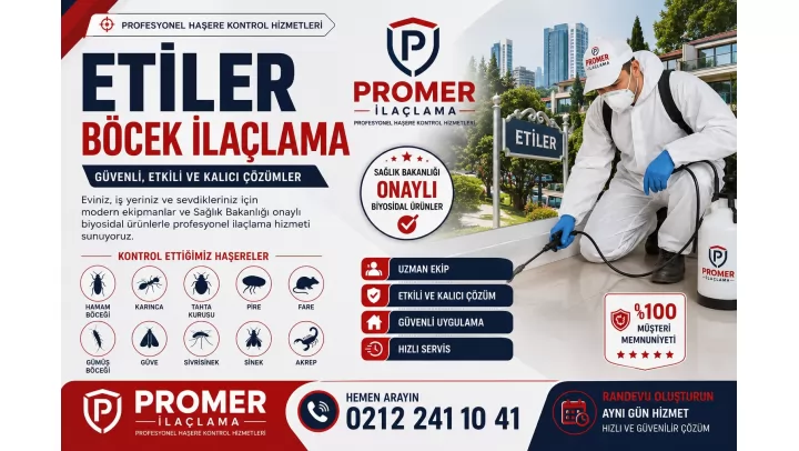 Etiler Böcek İlaçlama 